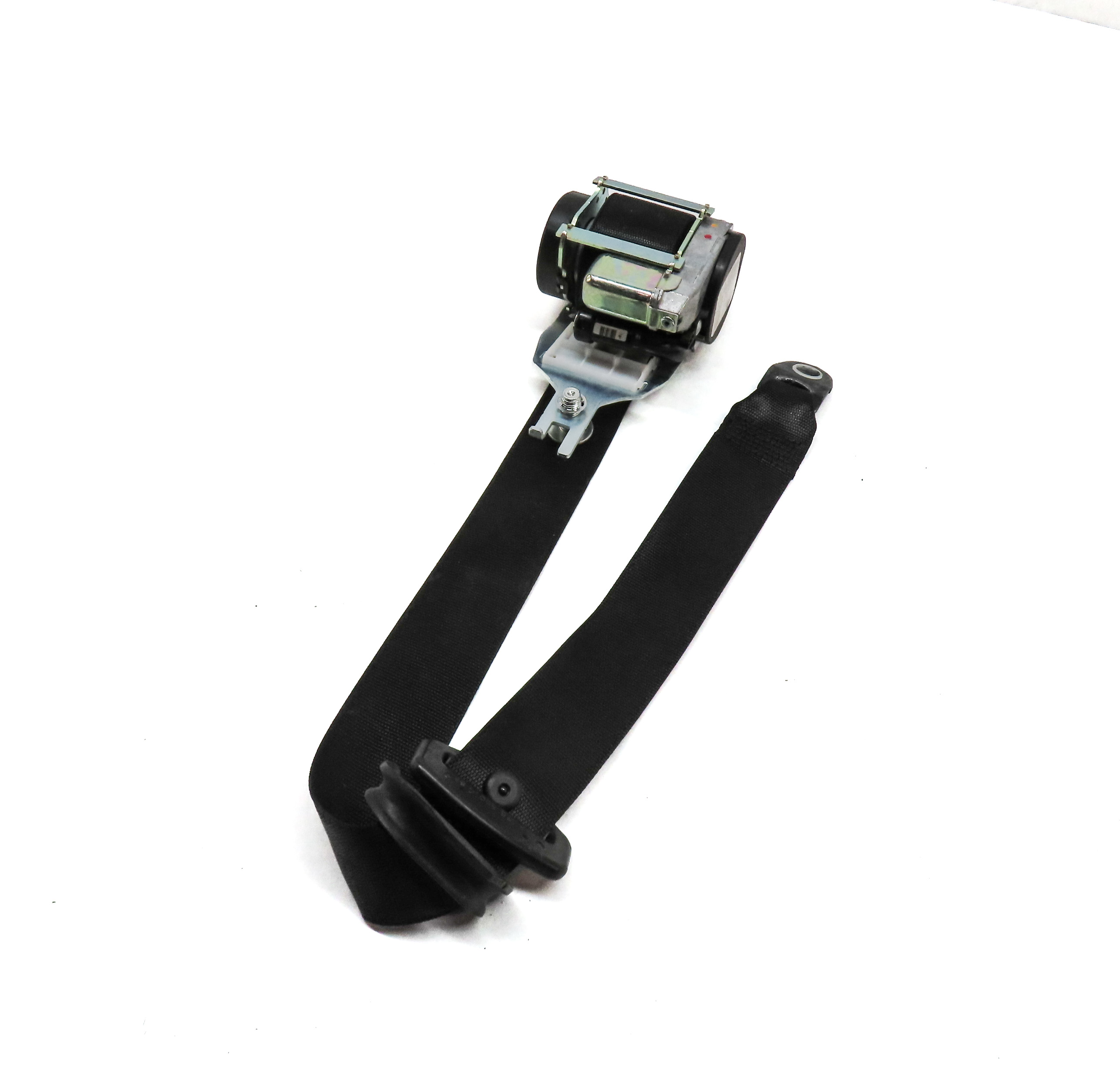 2013 MERCEDES GL450 X166 REAR 2ND ROW RIGHT SEAT SEATBELT RETRACTOR (BLACK) — exact item pictured